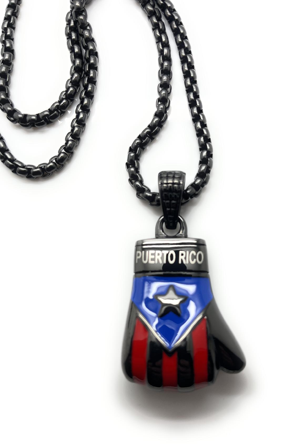 Buy Puerto Rico Map Flag Pendant Necklaces Women/Men Gold Pr Puerto Ricans  Necklace Jewelry Gifts at Amazon.in